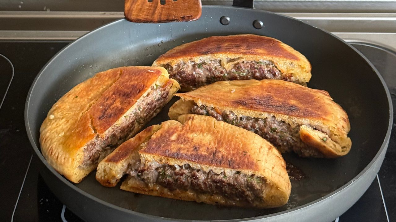 Arayes – kryddat kött i krispigt pitabröd