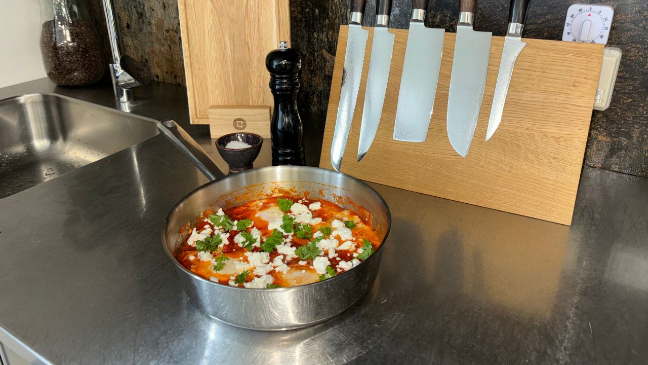 Shakshuka – Kryddig tomatsoppa med ägg