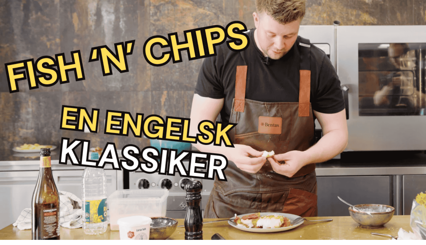 Fish 'n' Chips med läcker tartarsås