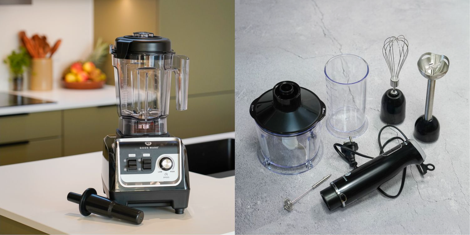 Blender vs. stavmixer — när ska du använda vad?