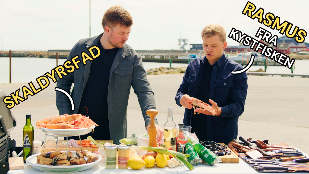Skaldjursfat - Perfekt för en varm sommardag