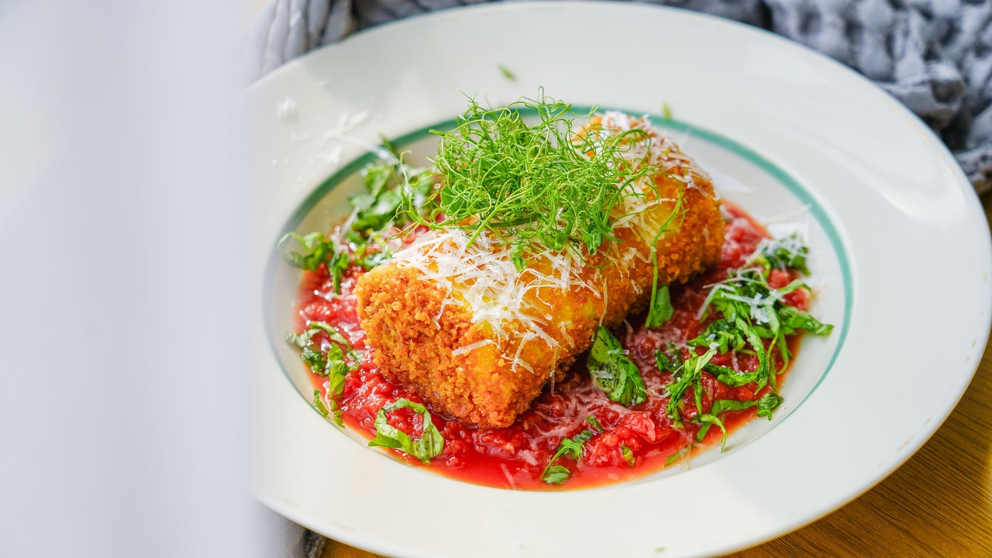 Friterade lasagnerullar