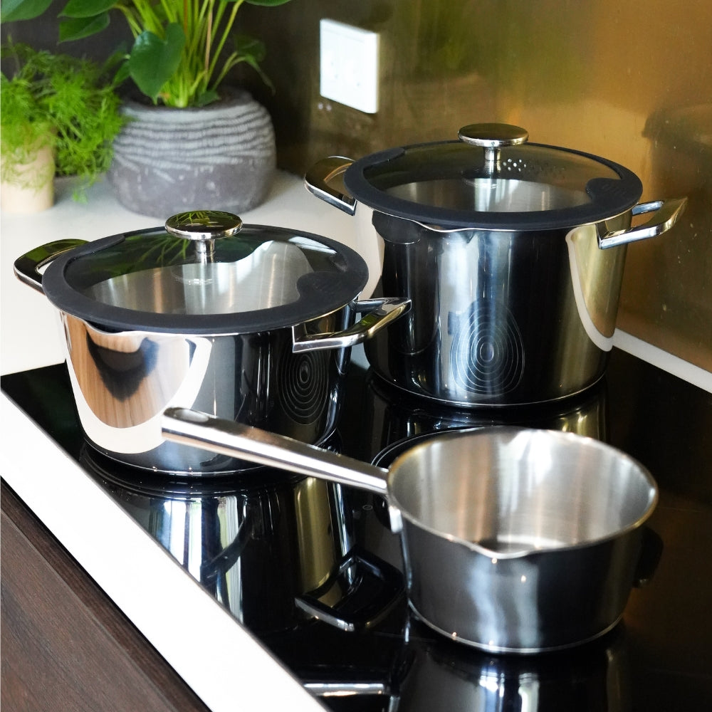 Grytset 3 delar ChefGrade från Qookware