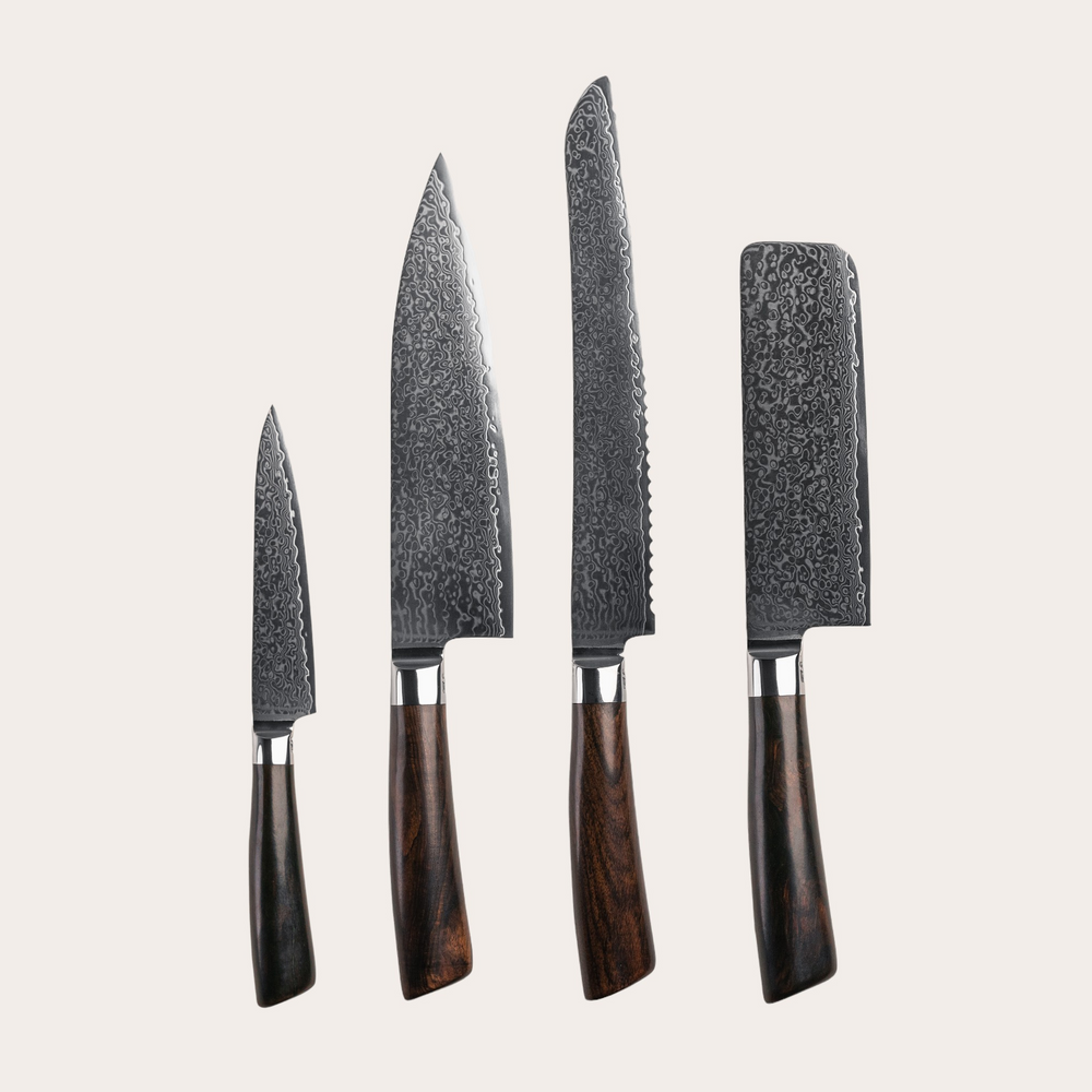 Knivset Allround Set Rose 4 knivar från Qookware