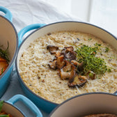 Middagsrätt i sautégryta på 3,5 liter med lock från Qookware