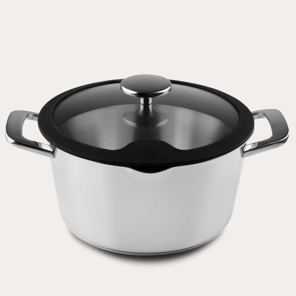 Gryta i rostfritt stål från Qookware