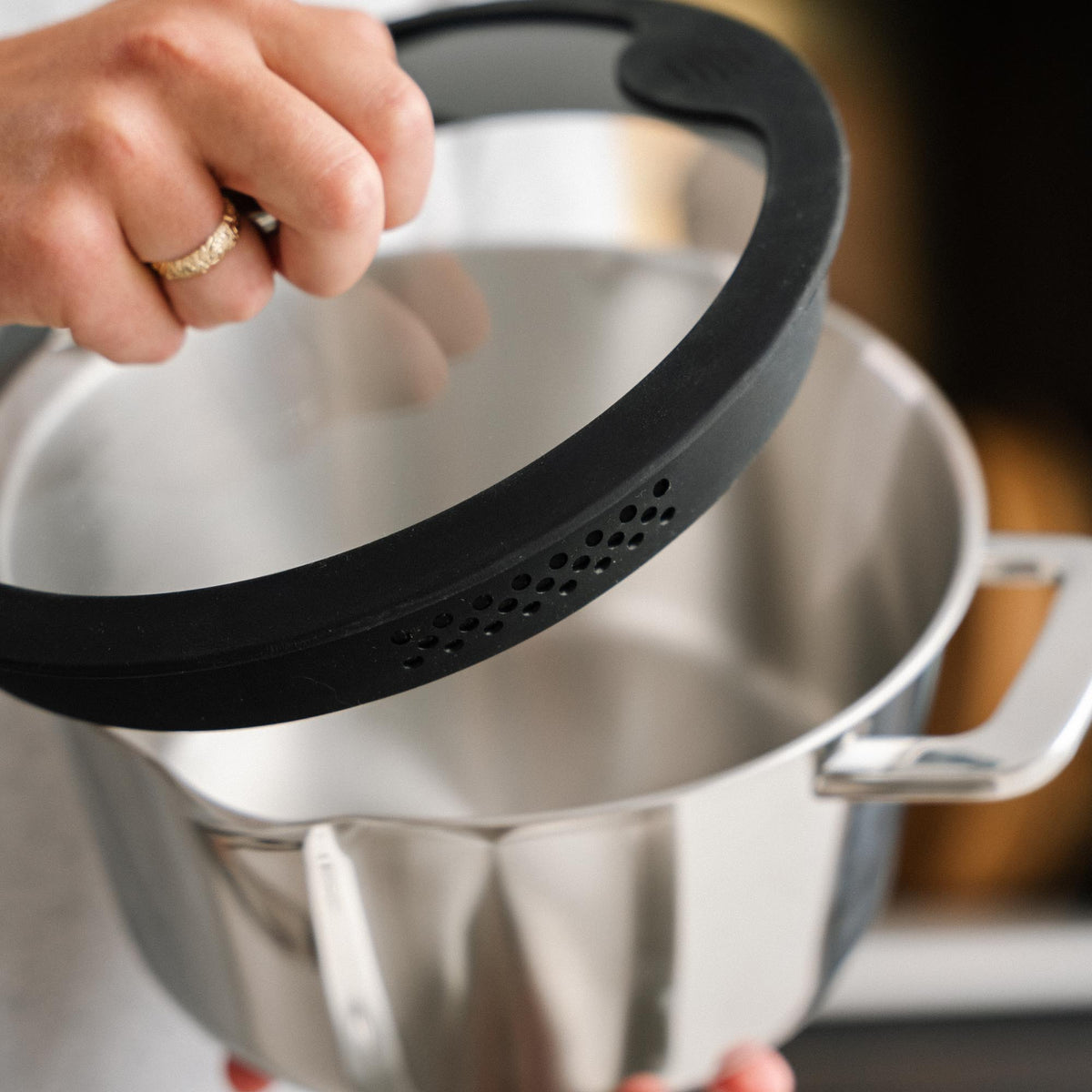 Gryta i rostfritt stål från Qookware