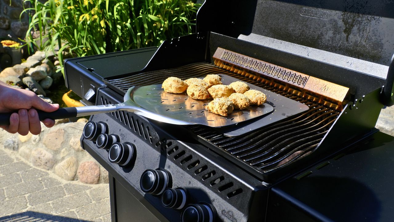 Bakstål för grillen