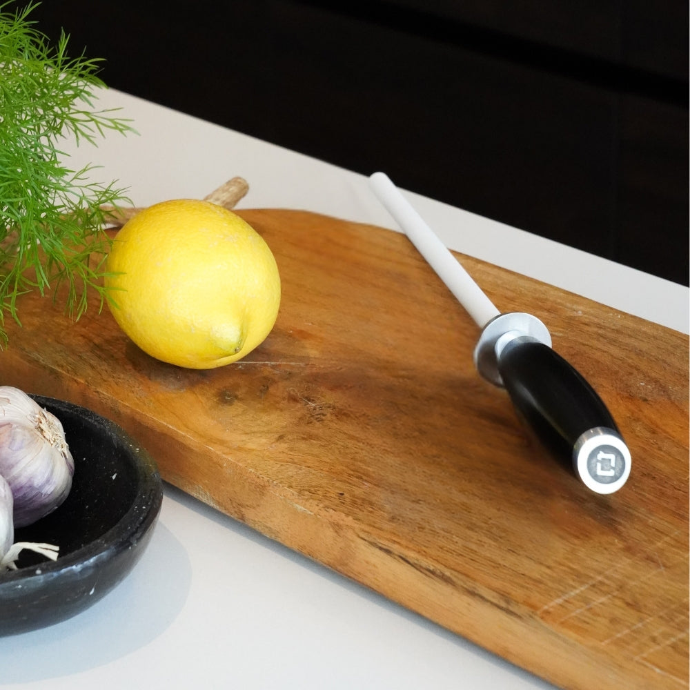 Keramiskt brynstål från Qookware