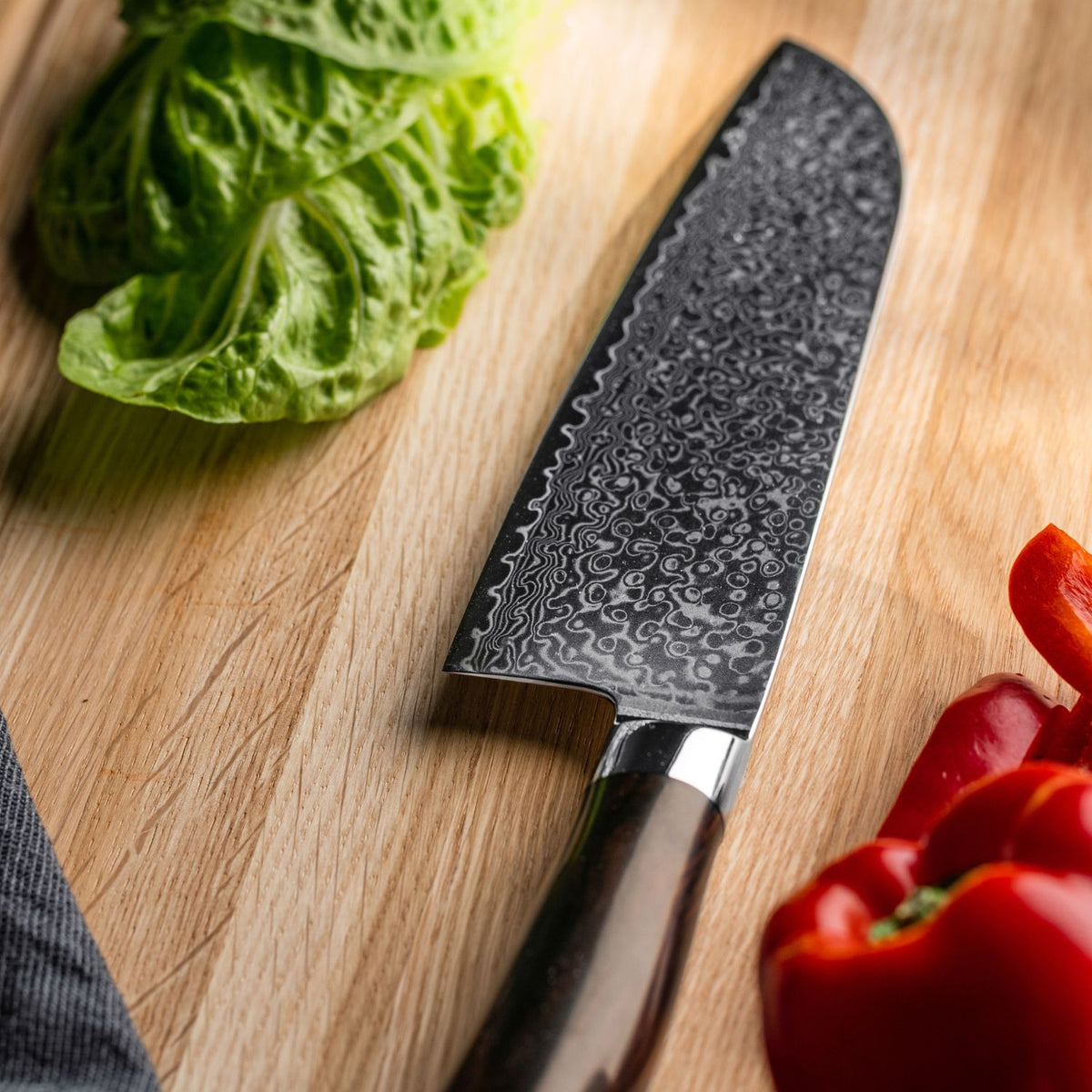 Santoku kniv Rose från Qookware