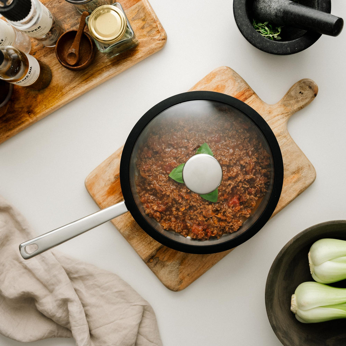 Sautéstekpanna 24 cm från Qookware