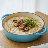 Sautégryta med lock, 3,5 liter, i emaljerat gjutjärn från Qookware