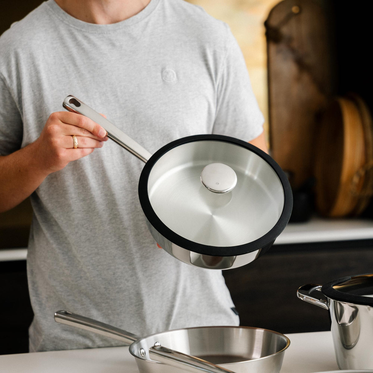 Sautéstekpanna 24 cm från Qookware