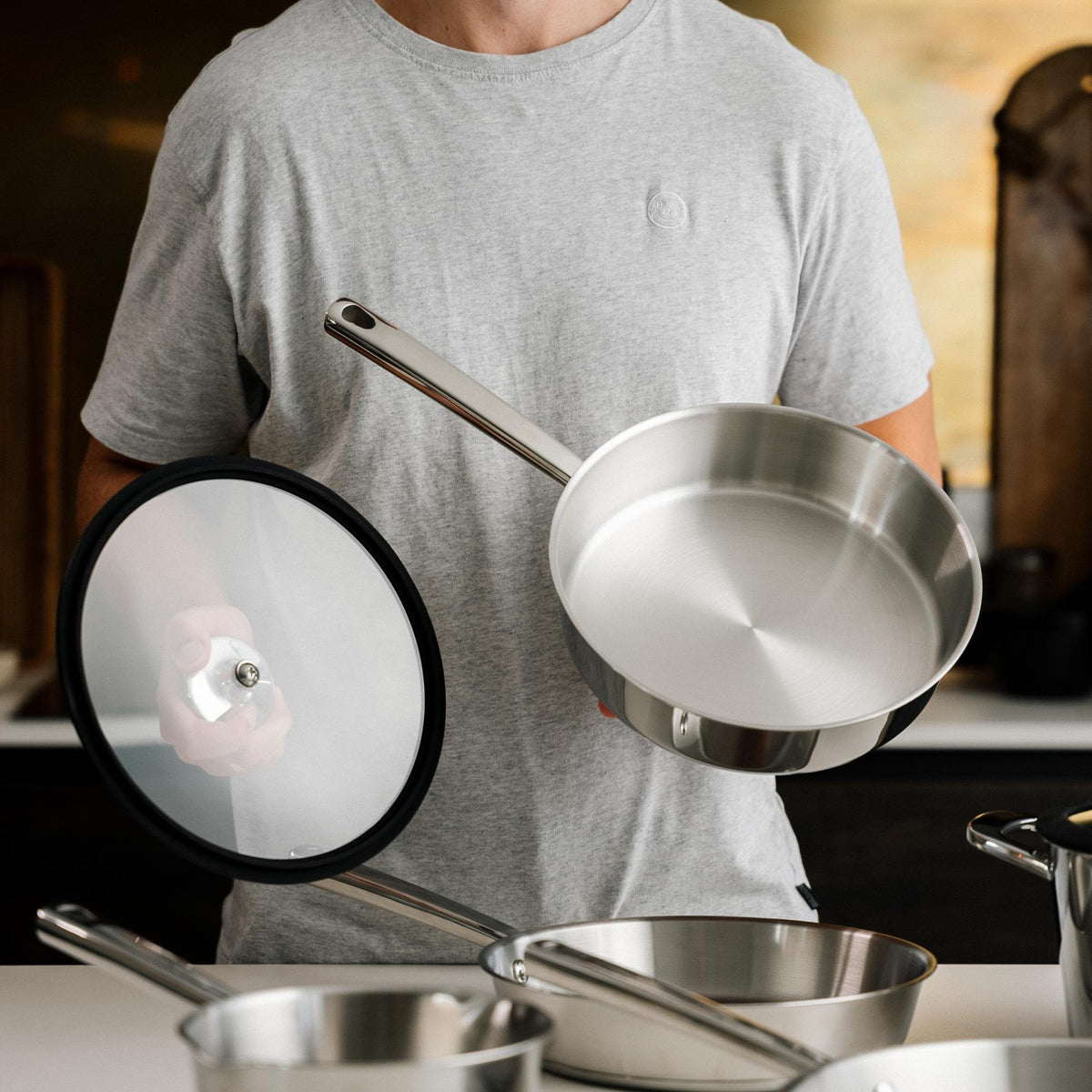 Sautéstekpanna 24 cm från Qookware