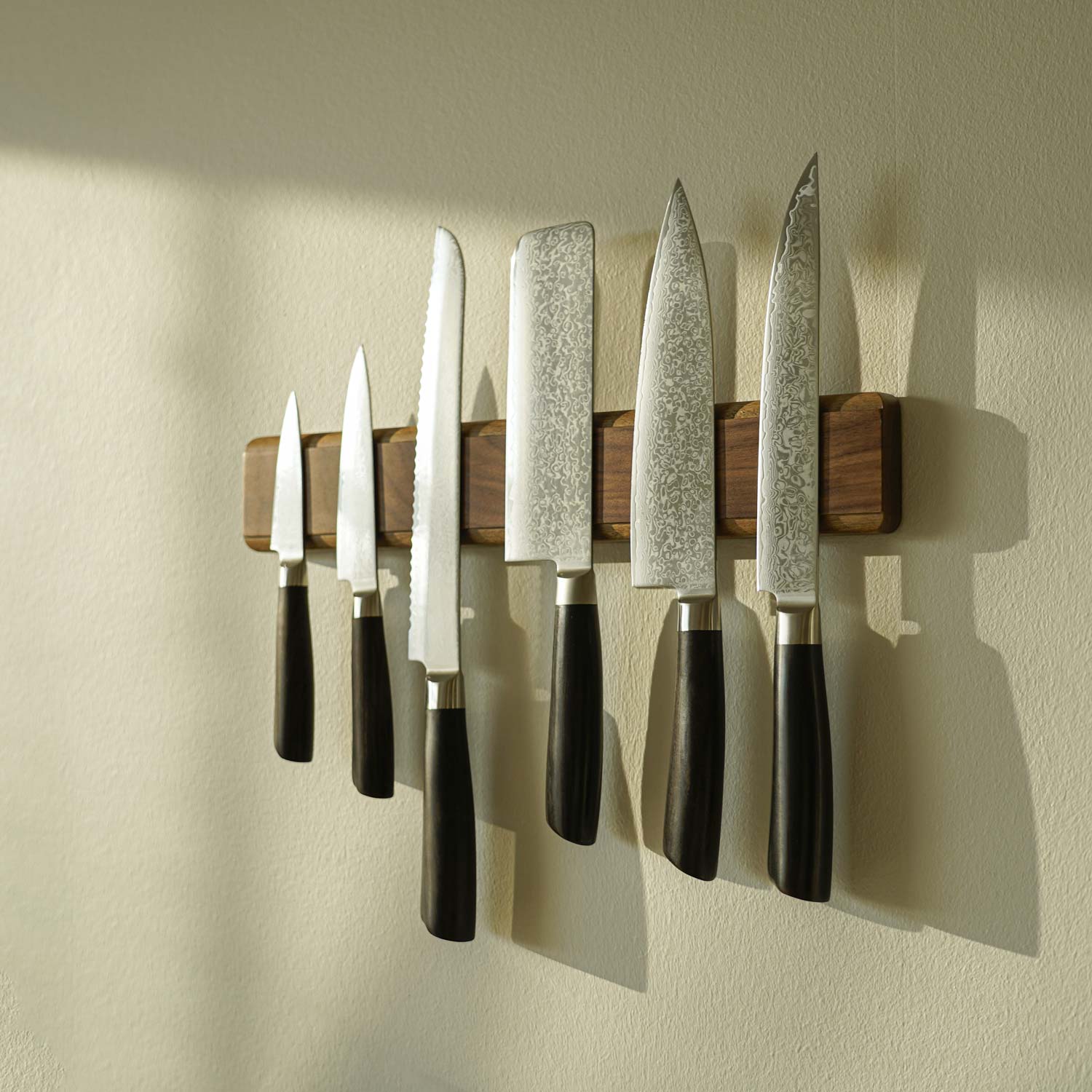 Knivset med trähandtag