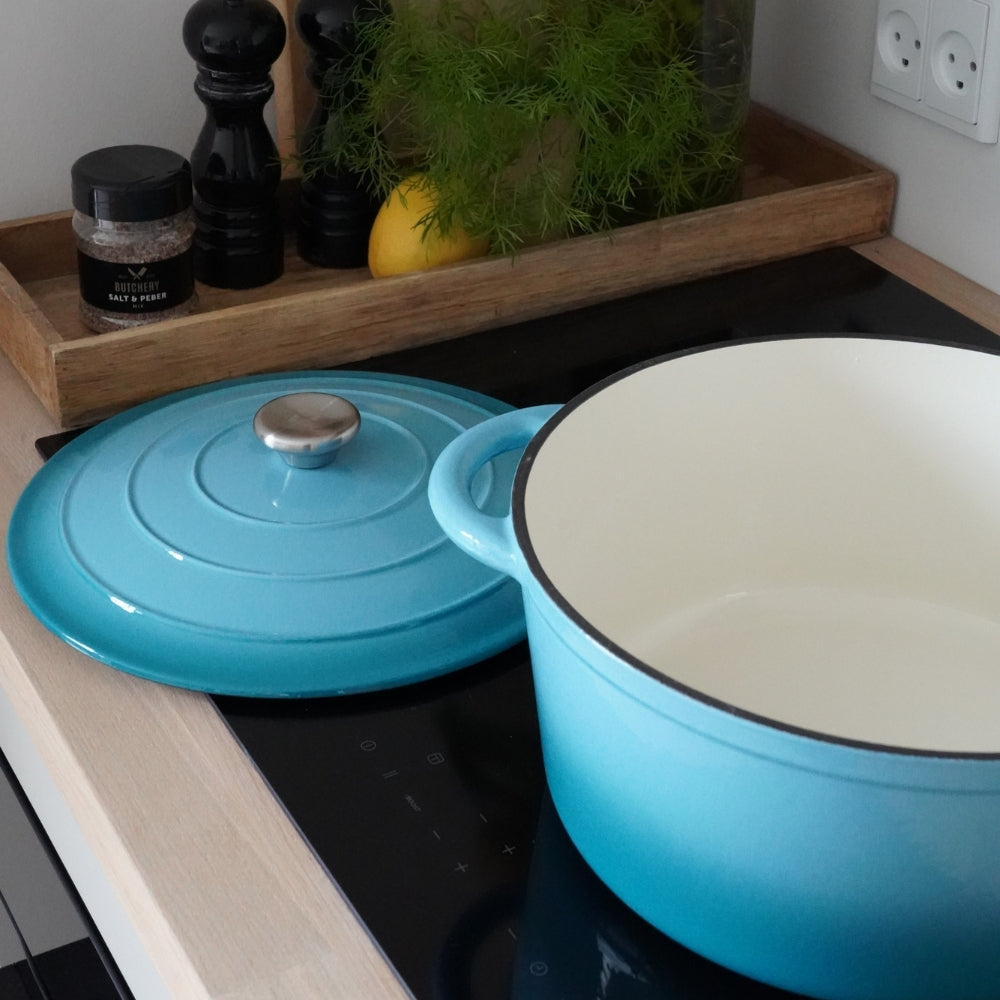Gryta i emaljerat gjutjärn, 6,3 liter, från Qookware